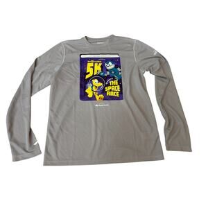 Walt Disney World Run Disney Brooks Running Shirt Youth XL Pluto Space Race